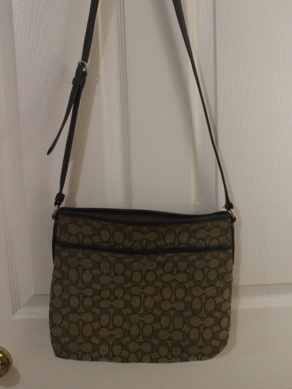 Coach Tan Signature C Crossbody Bag